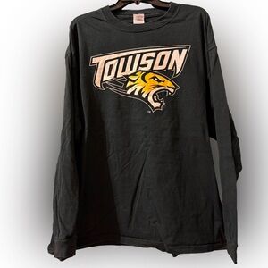Towson University Tigers Delta Long-Sleeve Tee Shirt, XXL 2XL